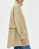 Sea Sea Odessa Workwear Mid-Length Cape Coat Taupe - 4