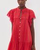 Sea Sea Pippa Solid Mini Dress Red - 5