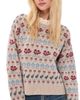 Sea Sea Preston Knit Crew Neck Sweater Cream - 1