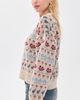 Sea Sea Preston Knit Crew Neck Sweater Cream - 4