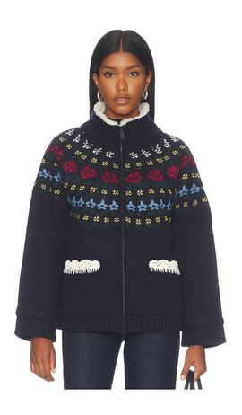 Sea Sea Preston Knit Sherpa Lined Jacket