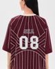 Sea Sea Quinn T-Shirt Burgundy - 3