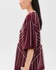 Sea Sea Quinn T-Shirt Burgundy - 4