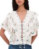 Sea Sea Serafina Embroidered Top Cream - 1
