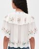 Sea Sea Serafina Embroidered Top Cream - 3