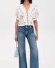 Sea Sea Serafina Embroidered Top Cream - 5