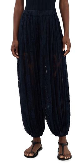 Sea Sea Sharleen Lace Bubble Pants Navy