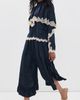 Sea Sea Shay Lace Long Sleeve Top Navy - 5