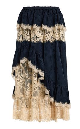 Sea Sea Shay Lace Midi Skirt