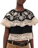 Sea Sea Shiloh Embroidered Top Black - 1