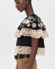 Sea Sea Shiloh Embroidered Top Black - 4