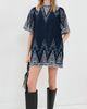 Sea Sea Vali Embellished Mini Dress Blue - 5