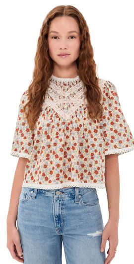 Sea Sea Viera Print Blouse Multi