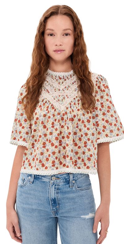 Sea Sea Viera Print Blouse Multi