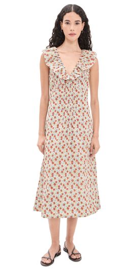 Sea Sea Viera Print Midi Dress Multi