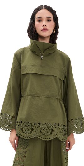 Sea Sea Vittoria Eyelet Jacket Olive
