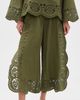 Sea Sea Vittoria Eyelet Pants Olive - 2