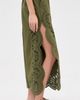 Sea Sea Vittoria Eyelet Pants Olive - 4