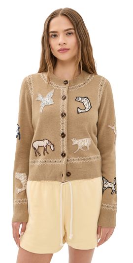 Sea Sea Winslow Craft Wool Cardigan Camel