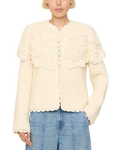 Sea Sea Wright Crochet Cape Jacket