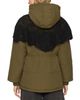 Sea Sea Wright Crochet Cape Puffer Coat - 3