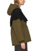 Sea Sea Wright Crochet Cape Puffer Coat - 4