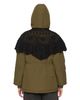 Sea Sea Wright Crochet Cape Puffer Coat - 5