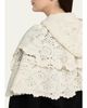 Sea Wright Knit Crochet Capelet - 3