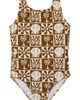 SEAESTA SURF SEAESTA SURF Kids' Beach Checks One-Piece Swimsuit - 1