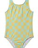 SEAESTA SURF SEAESTA SURF Kids' Wavy Checks One-Piece Swimsuit - 1