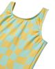 SEAESTA SURF SEAESTA SURF Kids' Wavy Checks One-Piece Swimsuit - 2