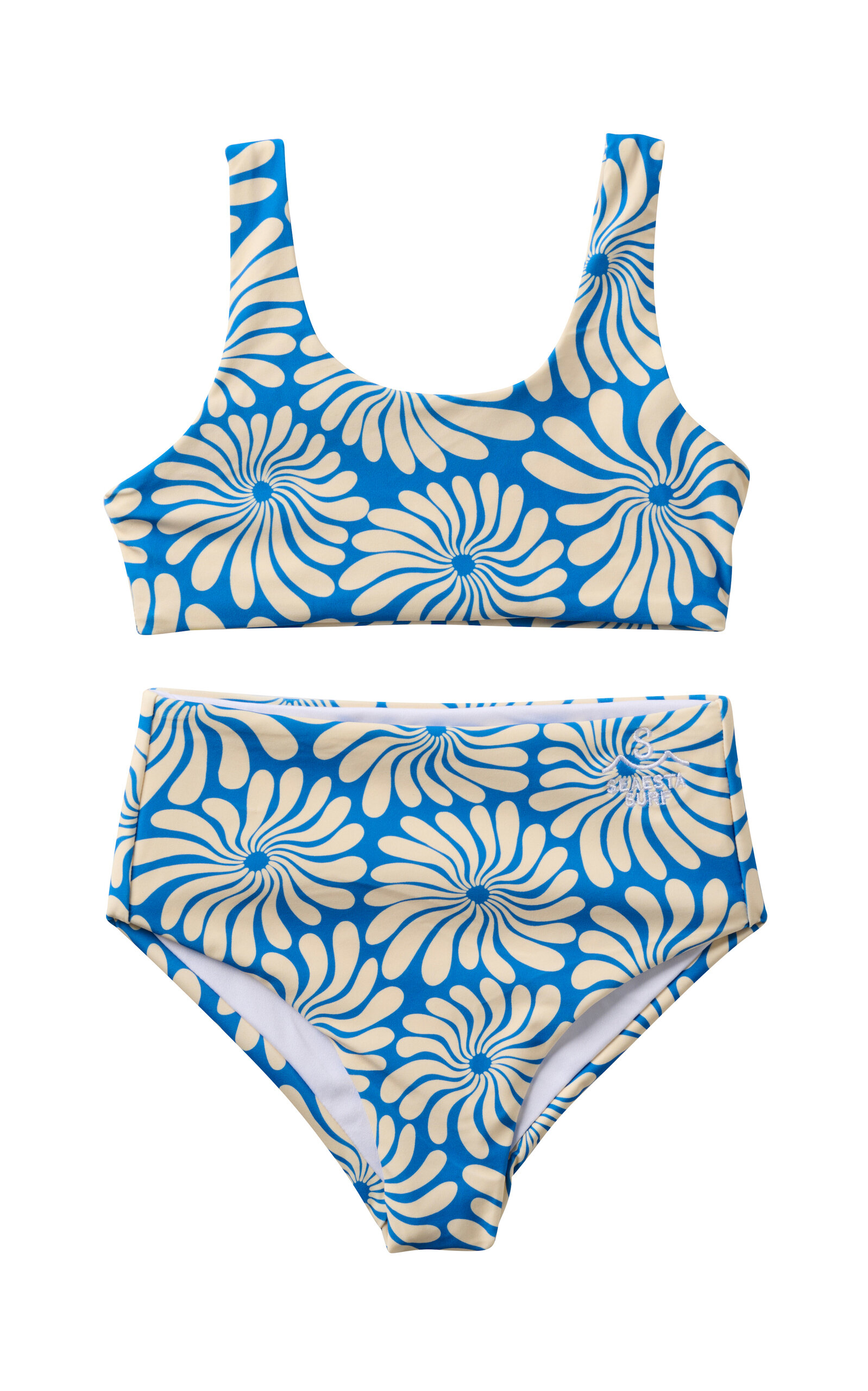 Seaesta Surf Seaesta Surf Wavy Floral / Two Piece Swimsuit / Panama
