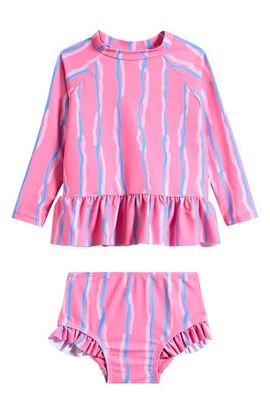 Seafolly Seafolly Aruba Ruffle Long Sleeve Two-Piece Swimsuit