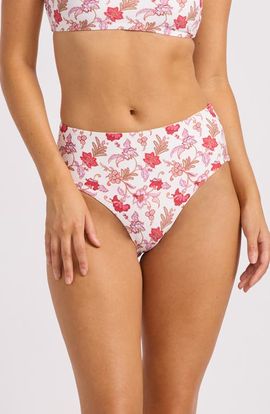 Seafolly Seafolly Floral High Waist Bikini Bottoms