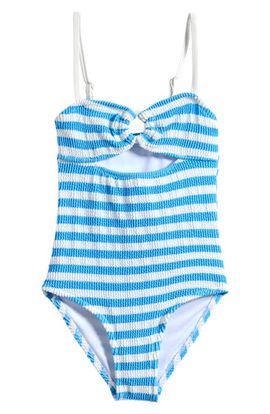 Seafolly Seafolly Kids' Textured One-Piece Swimsuit