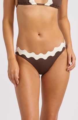 Seafolly Seafolly Rickrack Hipster Bikini Bottoms