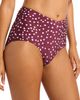 Seafolly Seafolly Ruched Band High Waist Bikini Bottoms - 3