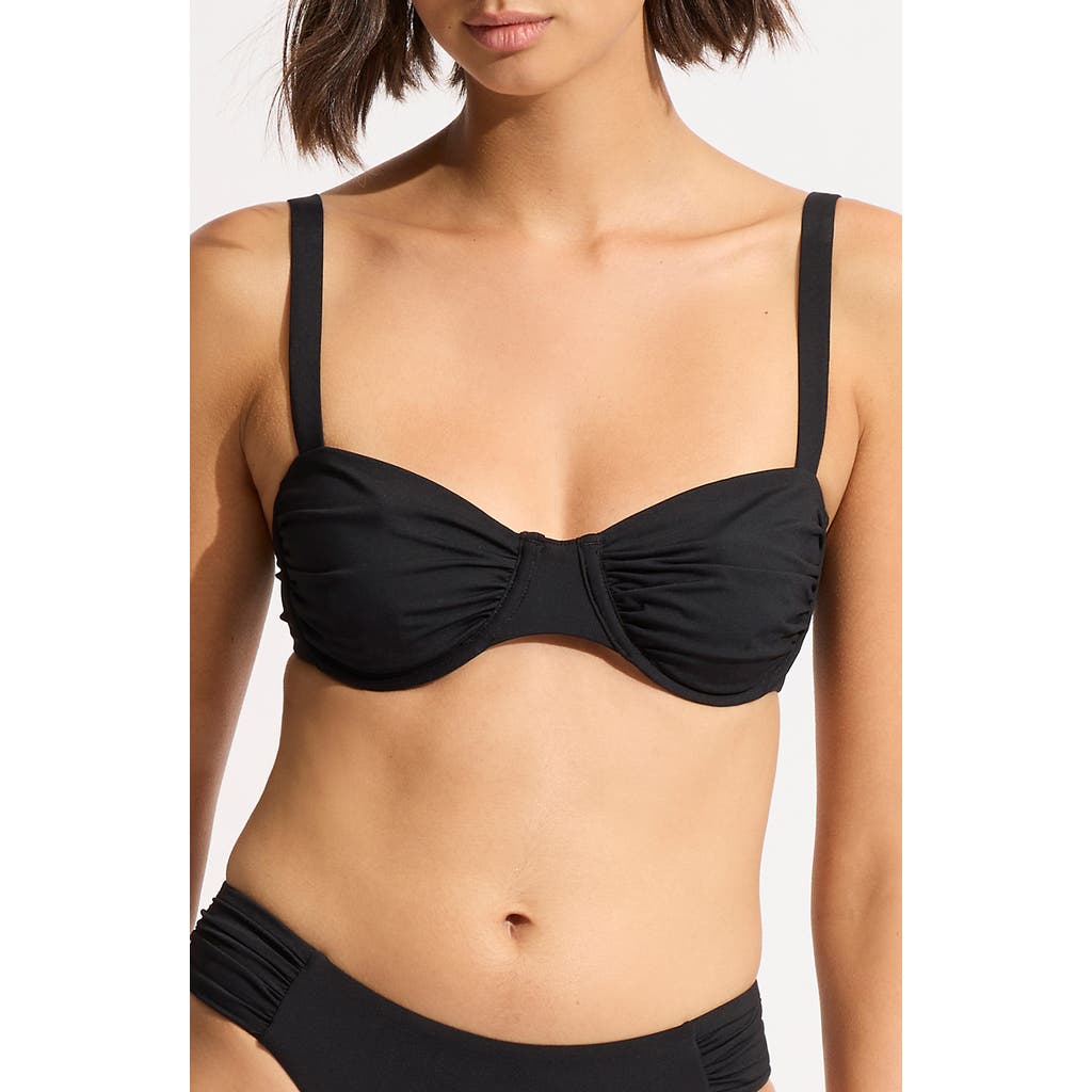 Seafolly Seafolly Ruched Underwire Bikini Top