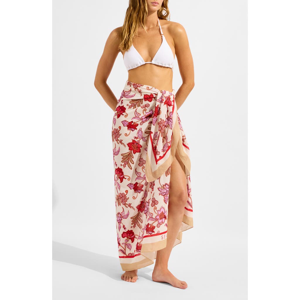 Seafolly Seafolly Summer Chintz Cotton Sarong