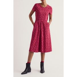 Seasalt Cornwall Seasalt Cornwall April Floral Stretch Cotton Jersey Dress
