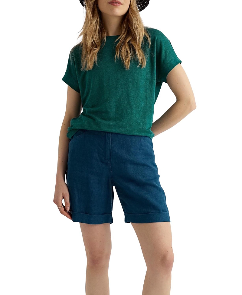 Seasalt Cornwall Seasalt Cornwall Carn Cove Relaxed Linen T-shirt