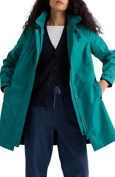 Seasalt Cornwall Seasalt Cornwall Cloudburst Mac Waterproof Organic Cotton Coat