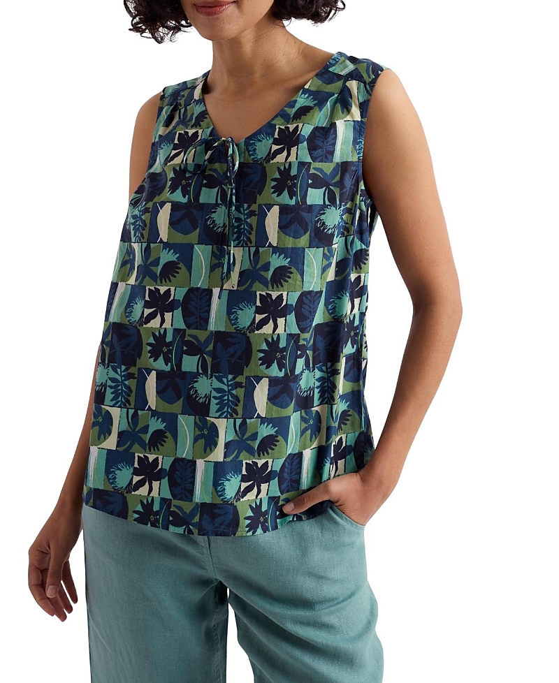 Seasalt Cornwall Seasalt Cornwall Cobbs Well Sleeveless Relaxed Vest