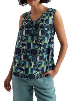 Seasalt Cornwall Seasalt Cornwall Cobbs Well Sleeveless Relaxed Vest