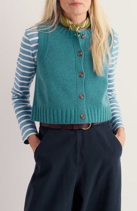 Seasalt Cornwall Seasalt Cornwall Derwenn Sweater Vest