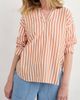 Seasalt Cornwall Seasalt Cornwall Eyebright Stripe Organic Cotton Popover Shirt - 1