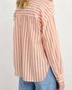 Seasalt Cornwall Seasalt Cornwall Eyebright Stripe Organic Cotton Popover Shirt - 2