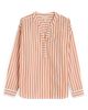 Seasalt Cornwall Seasalt Cornwall Eyebright Stripe Organic Cotton Popover Shirt - 4