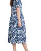 Seasalt Cornwall Seasalt Cornwall Floral Print Organic Cotton Midi Shirtdress - 2