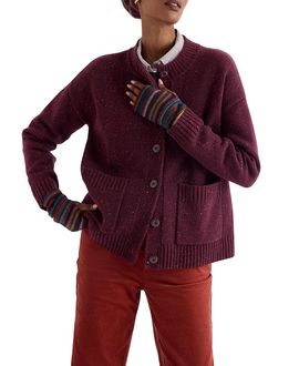 Seasalt Cornwall Seasalt Cornwall Harbour Sands Chunky Crew Neck Cardigan